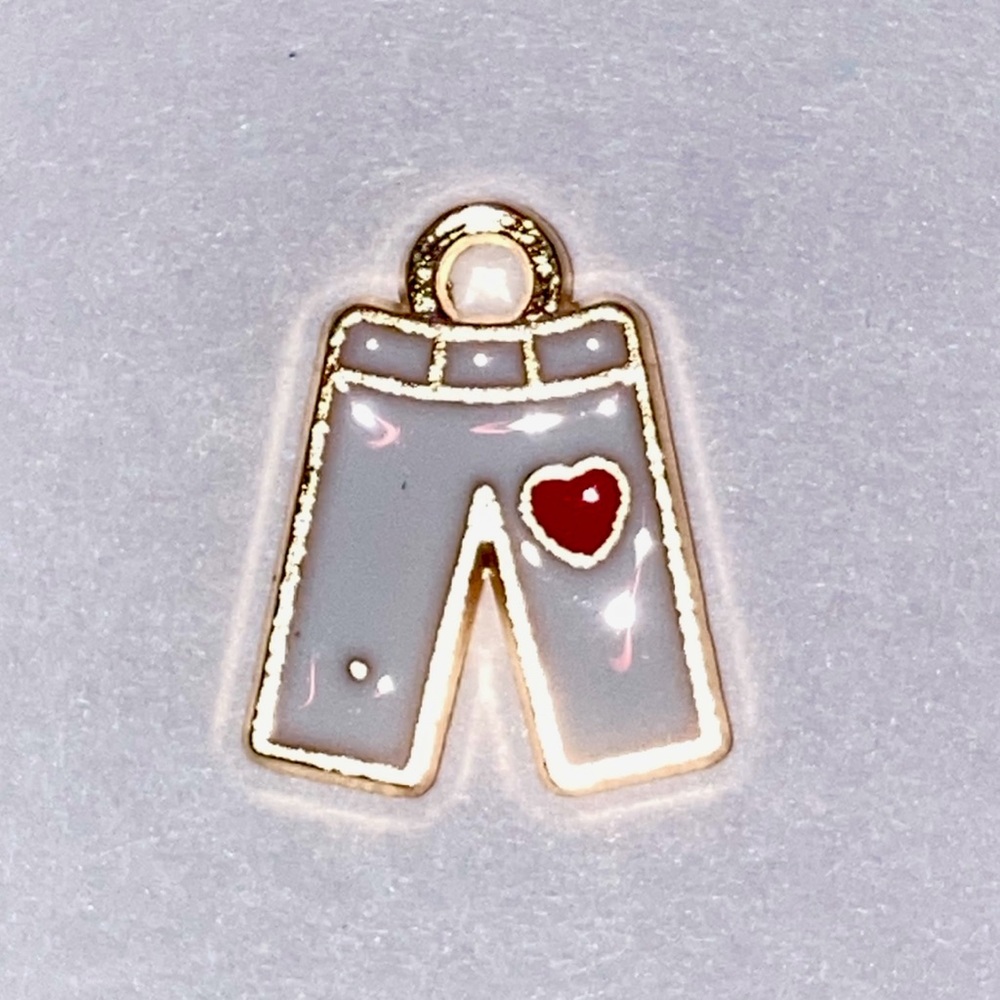 Charm jewelry making necklace bracelet ring baubles keychain ID tag lanyard